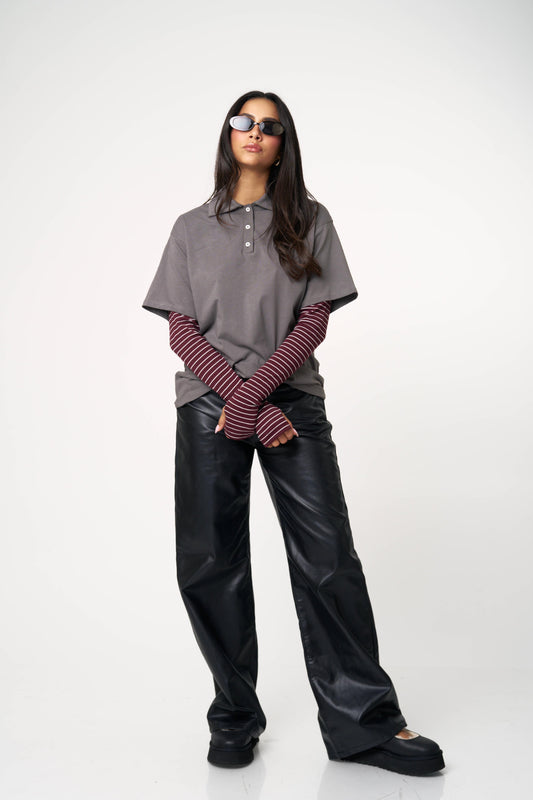 חולצת אליאנה - אפור