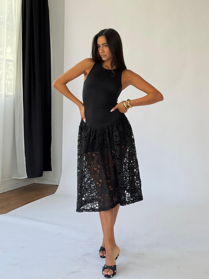 שמלת שרין -לבן