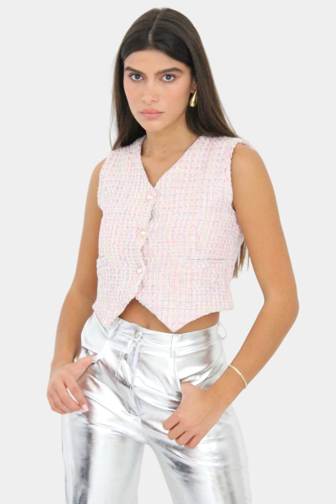 וסט קוקו- ורוד