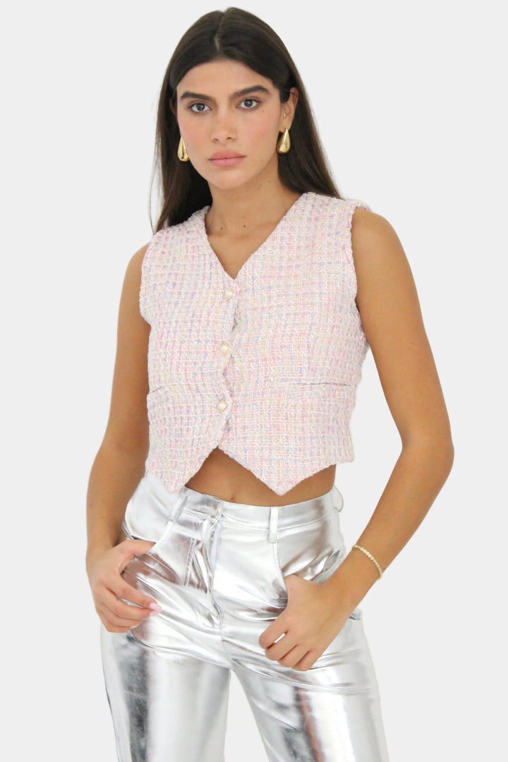 וסט קוקו- ורוד