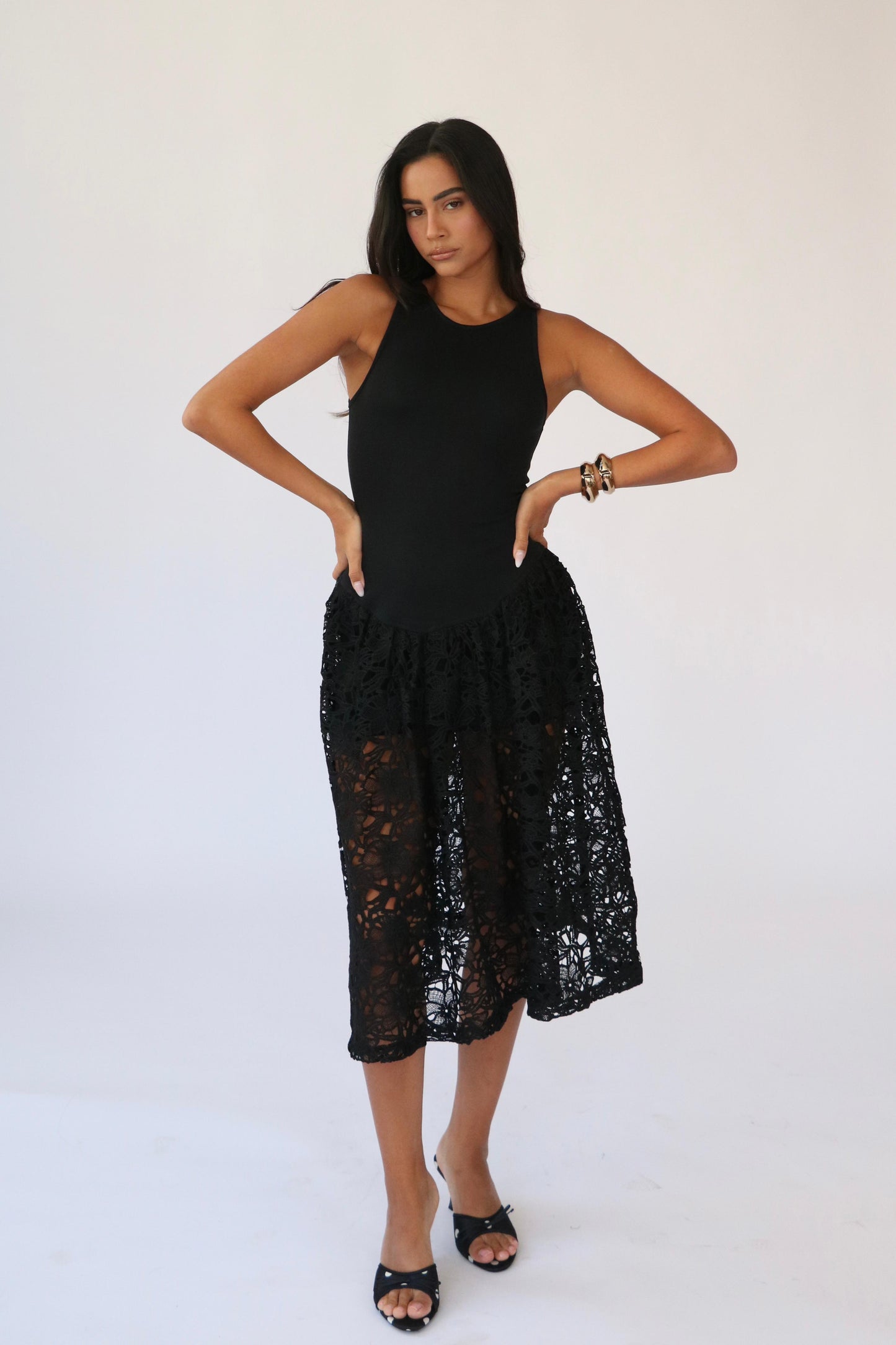 שמלת שרין -לבן