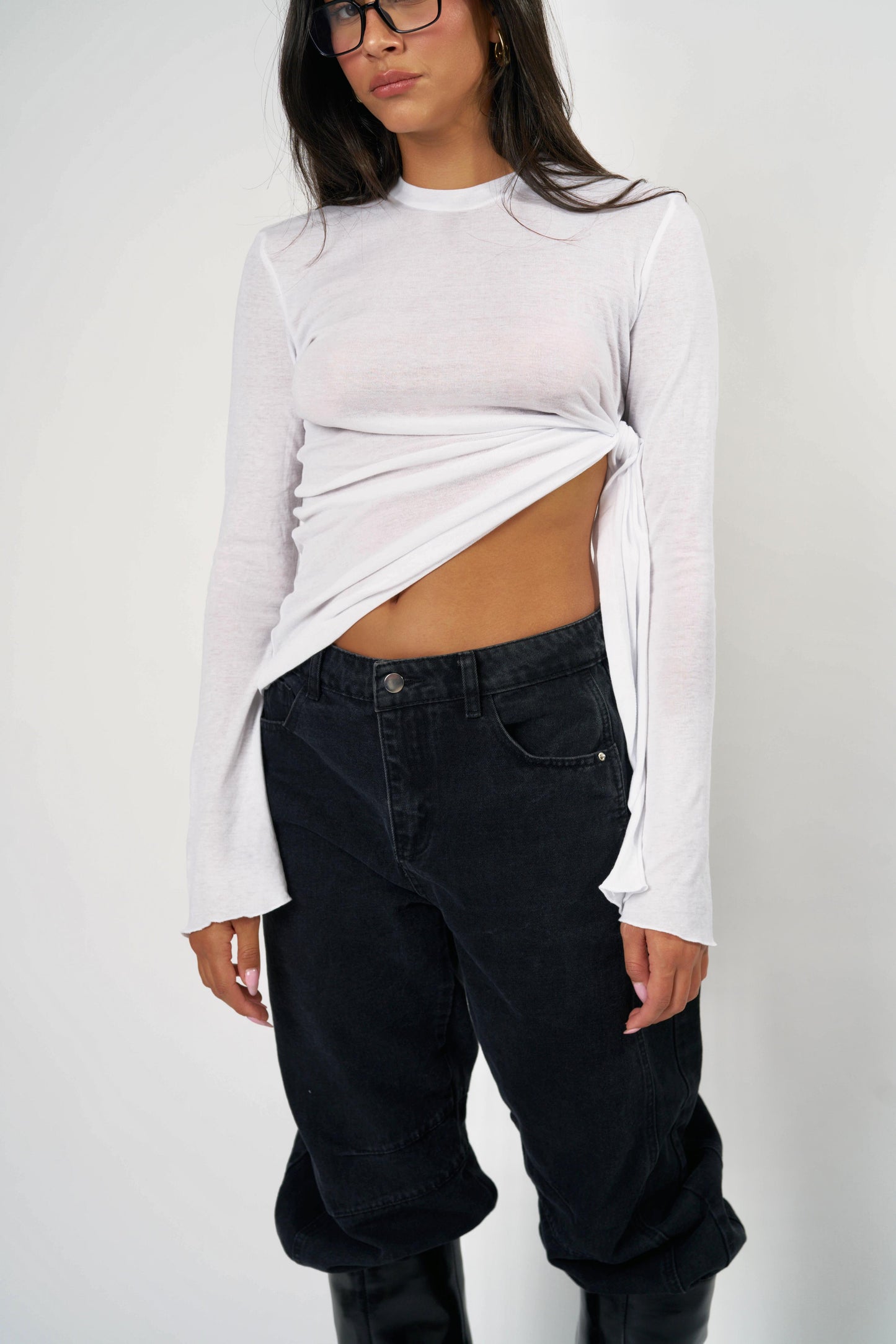 חולצת ארבל - שחור