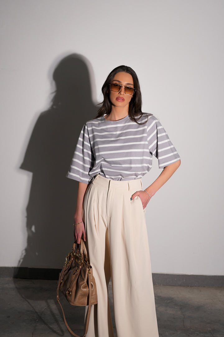 מכנסי פייטרו - לבן