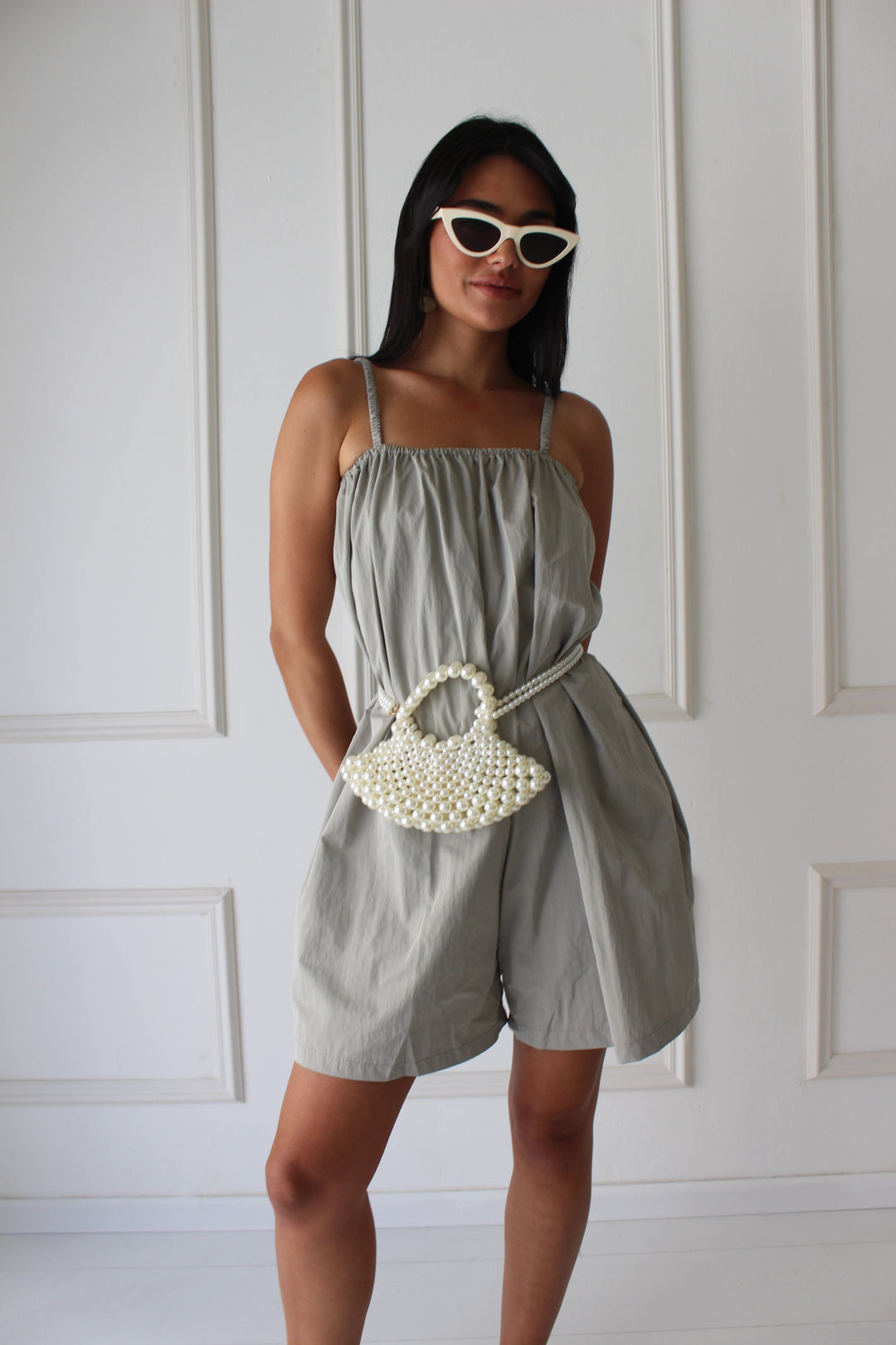 אוברול קולן - שחור