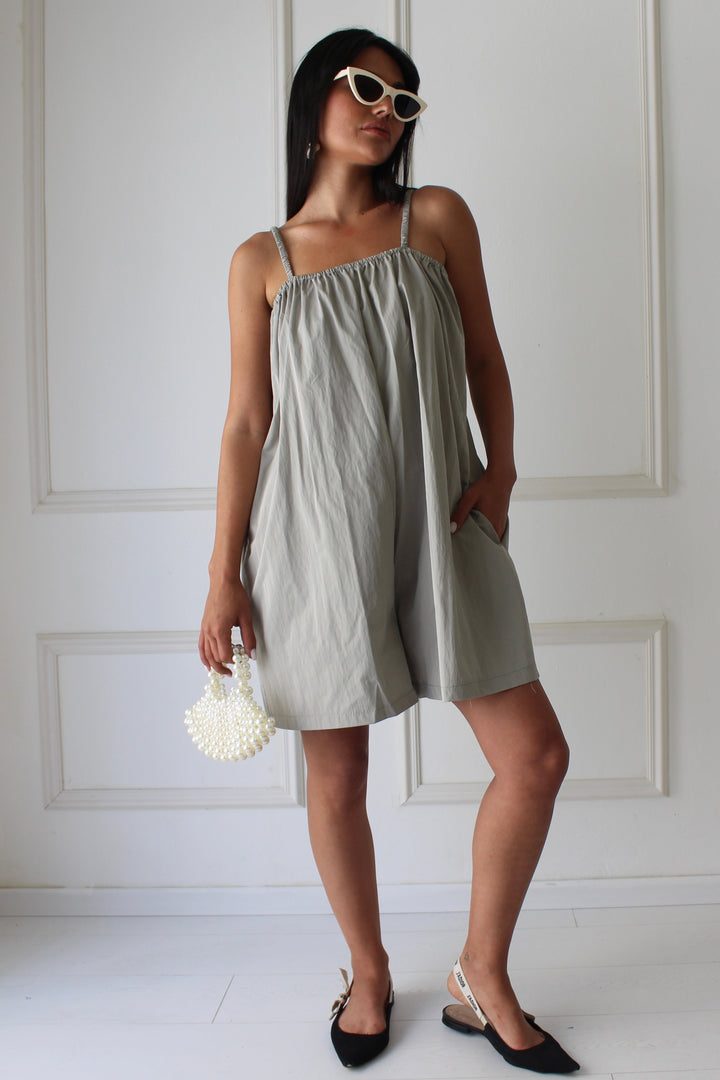 אוברול קולן - שחור