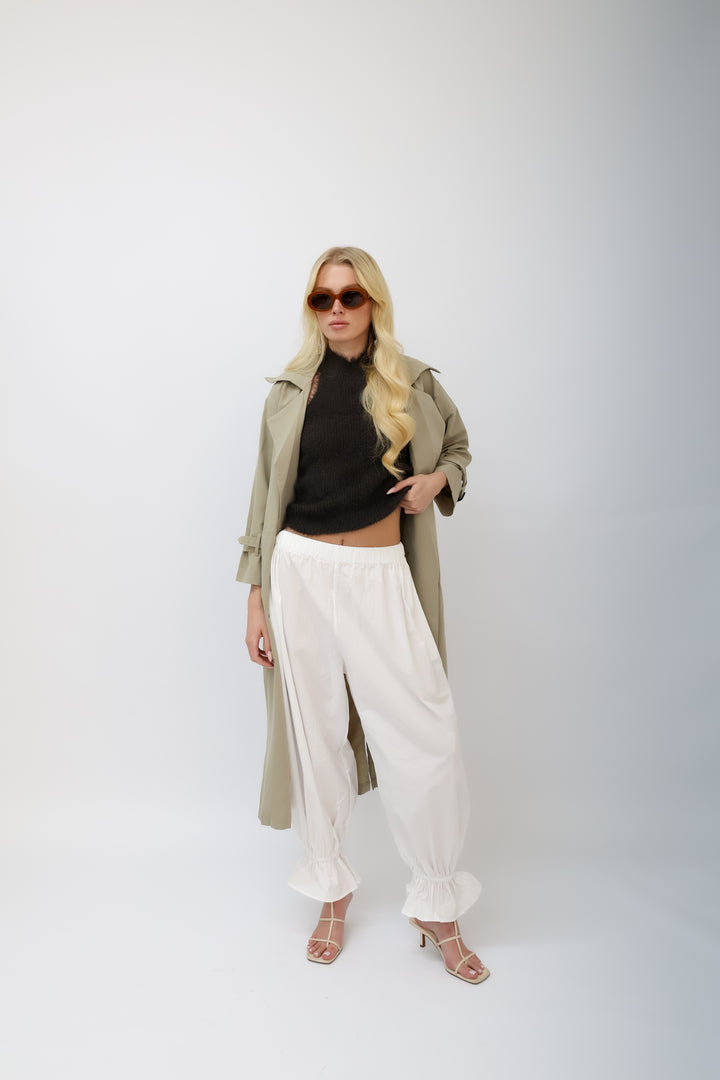 מכנסי מודי - חום