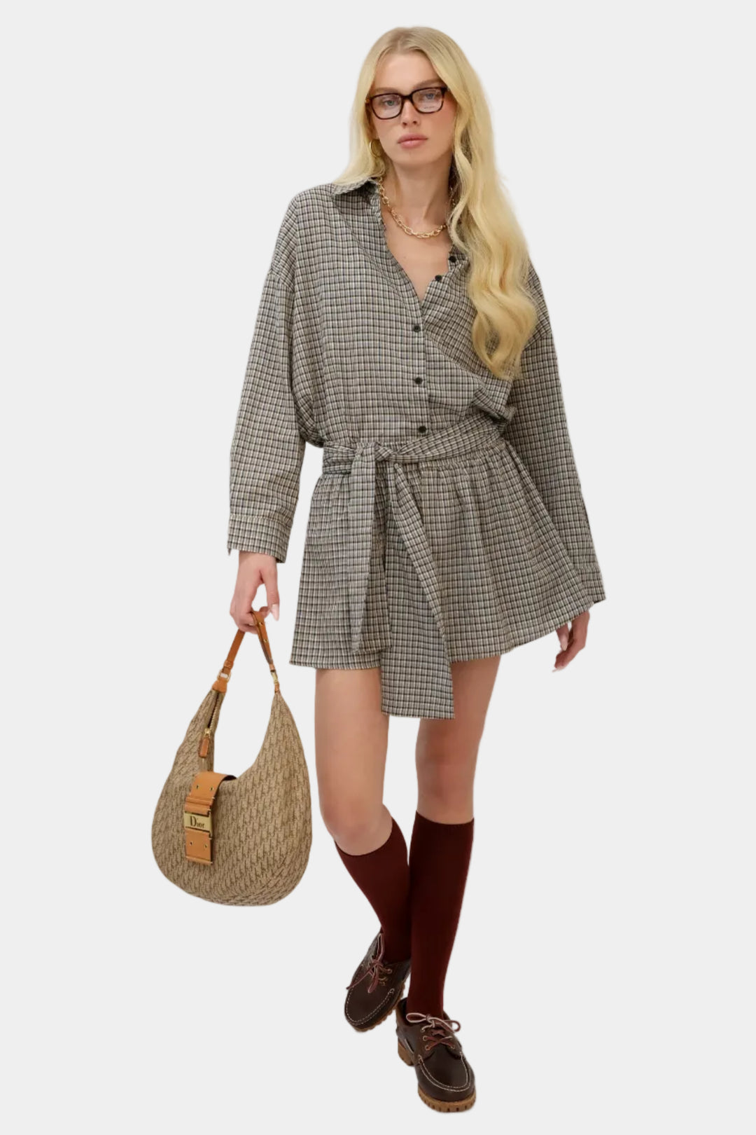 חליפת טיה - משובצת