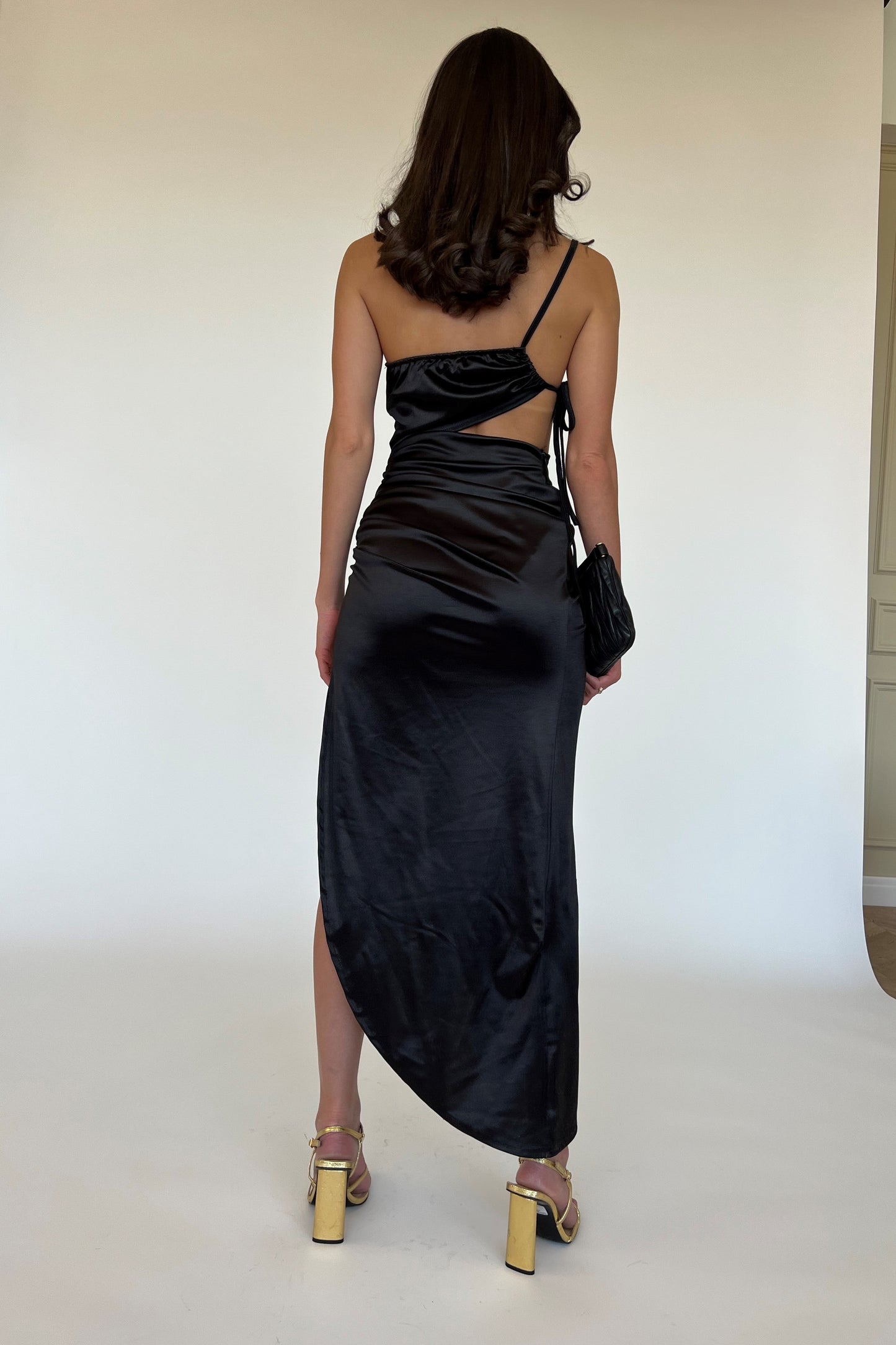 שמלת ברוק - שחור