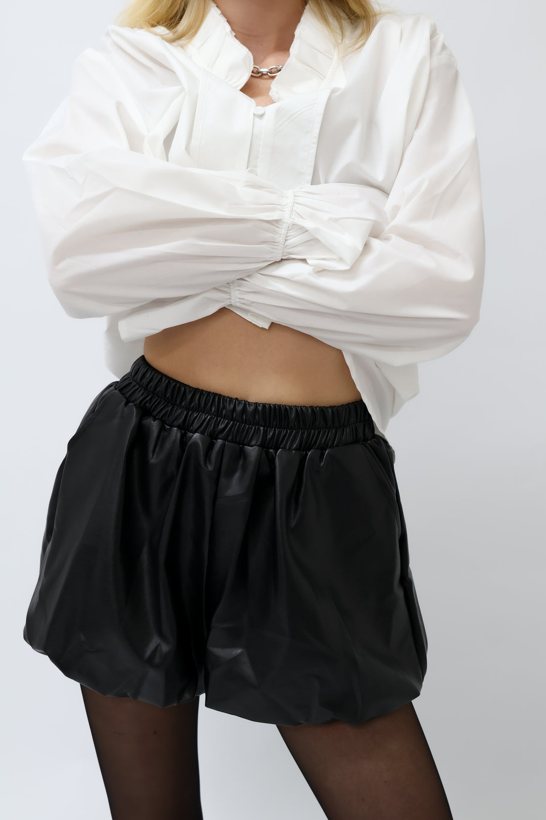 מכנסי שורטס גרייס - חום