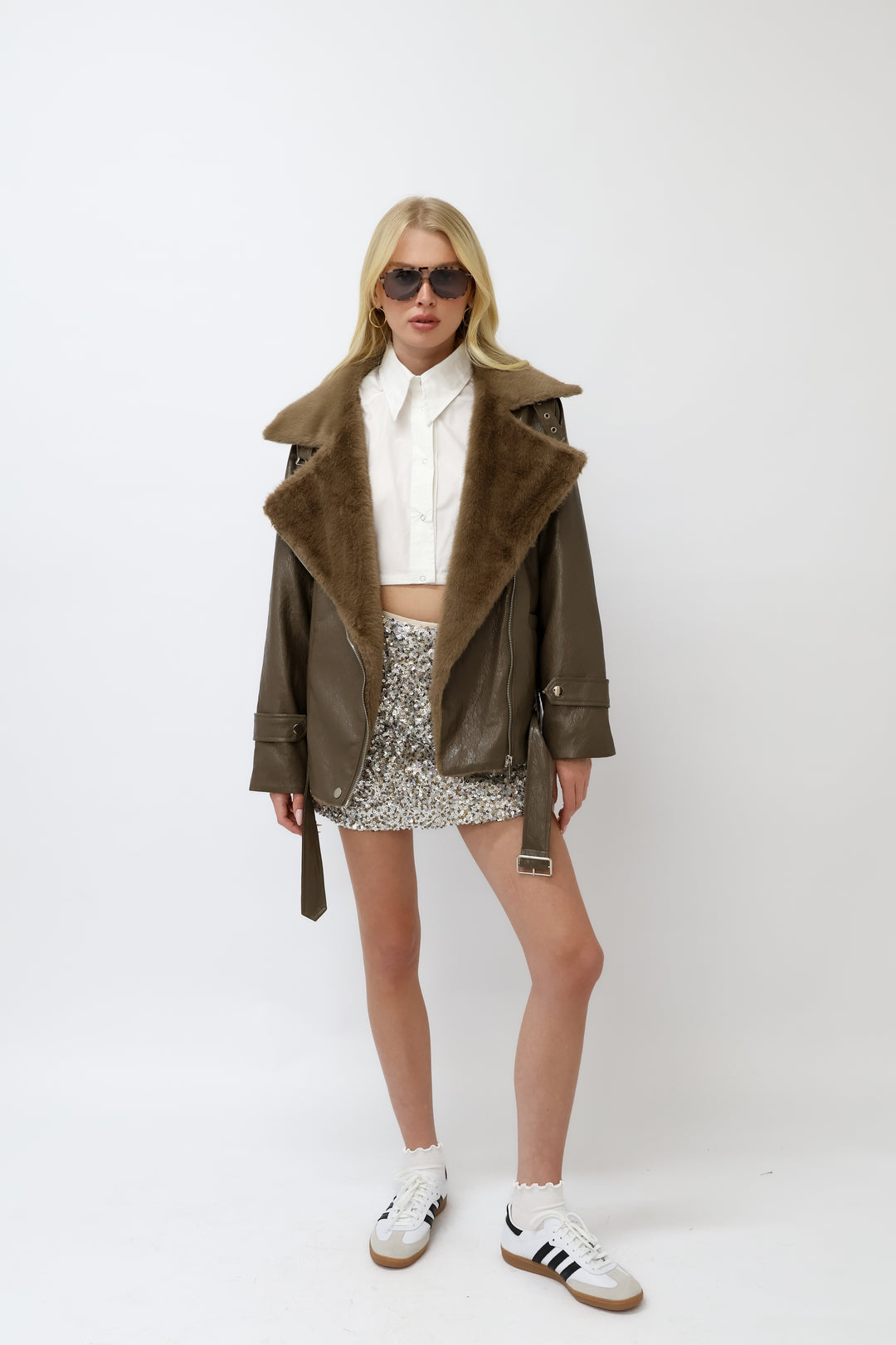 מעיל שון - מוקה