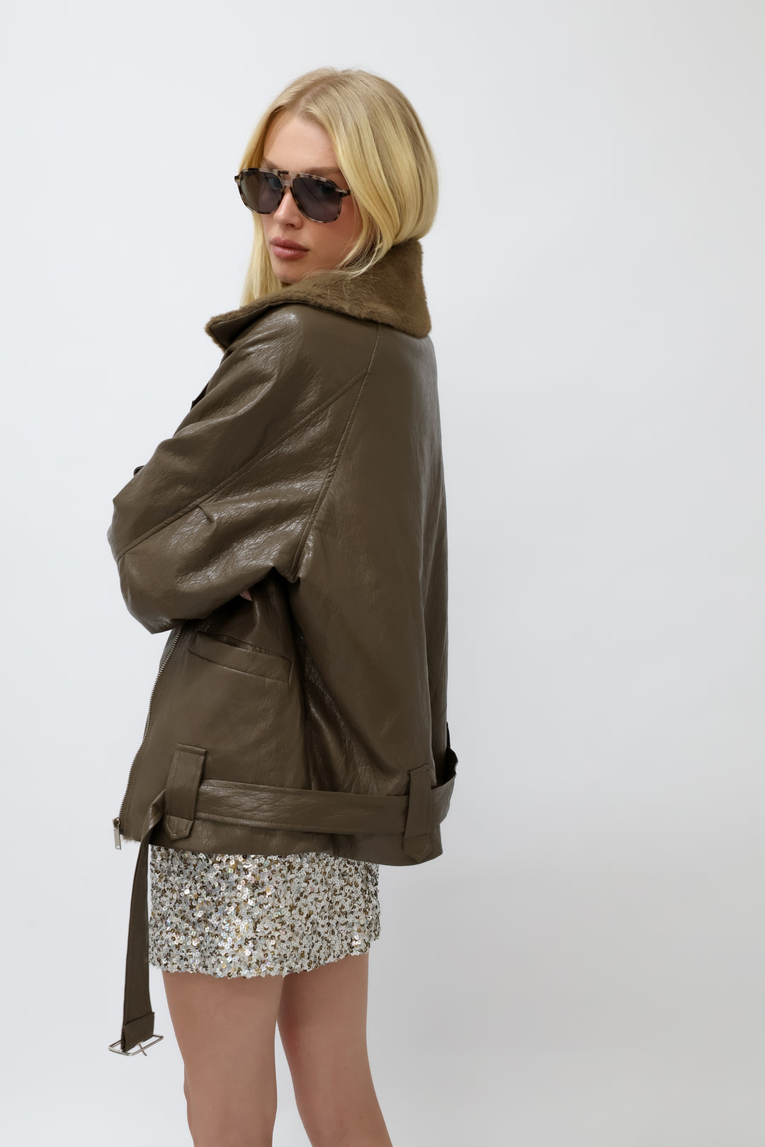 מעיל שון - מוקה