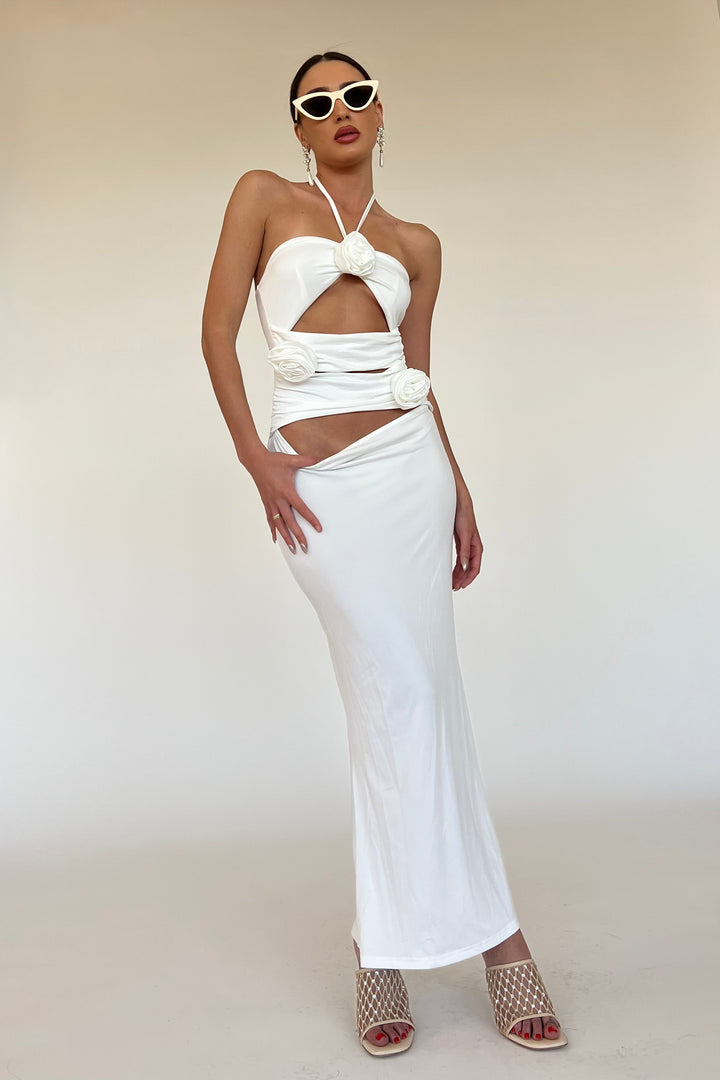 ⁨שמלת פלורנסיה - חום⁩