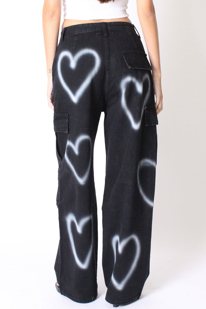 מכנסי גינס הארטי - כהה