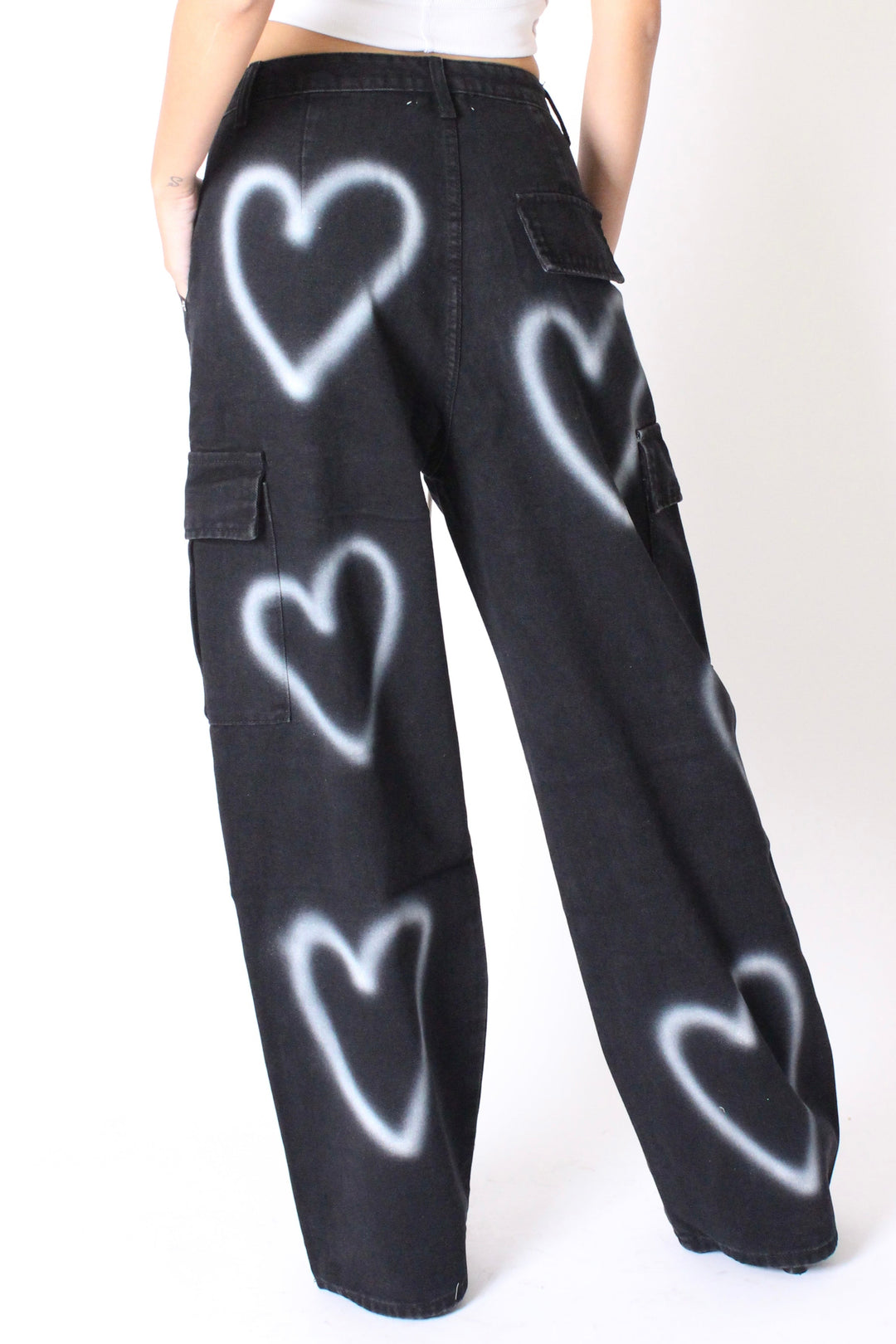 מכנסי גינס הארטי - כהה