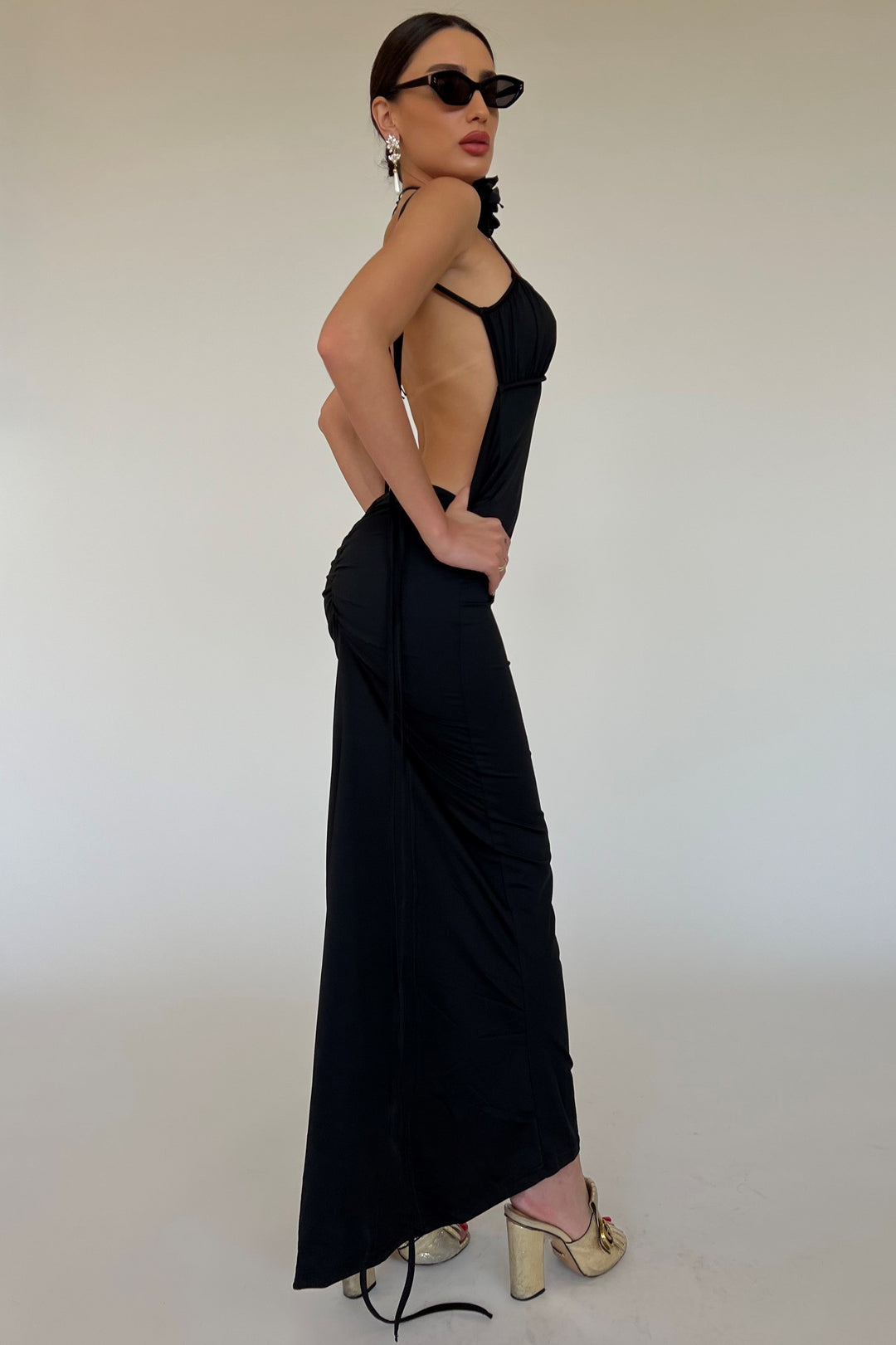 ⁨⁨שמלת סמנתה - לבן⁩⁩