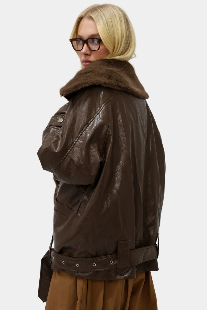 מעיל שון - מוקה