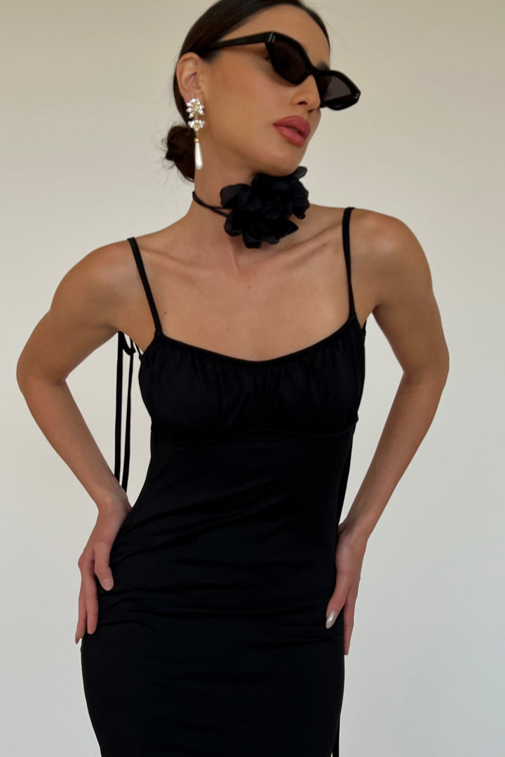 ⁨⁨שמלת סמנתה - לבן⁩⁩