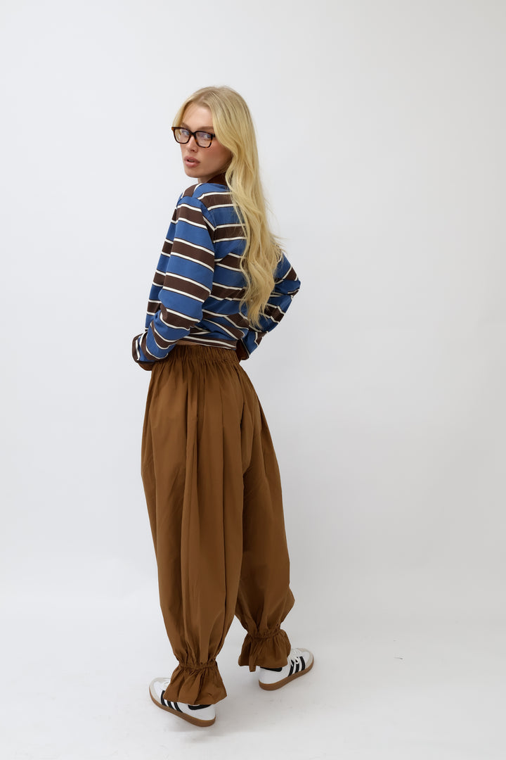 מכנסי מודי - חום