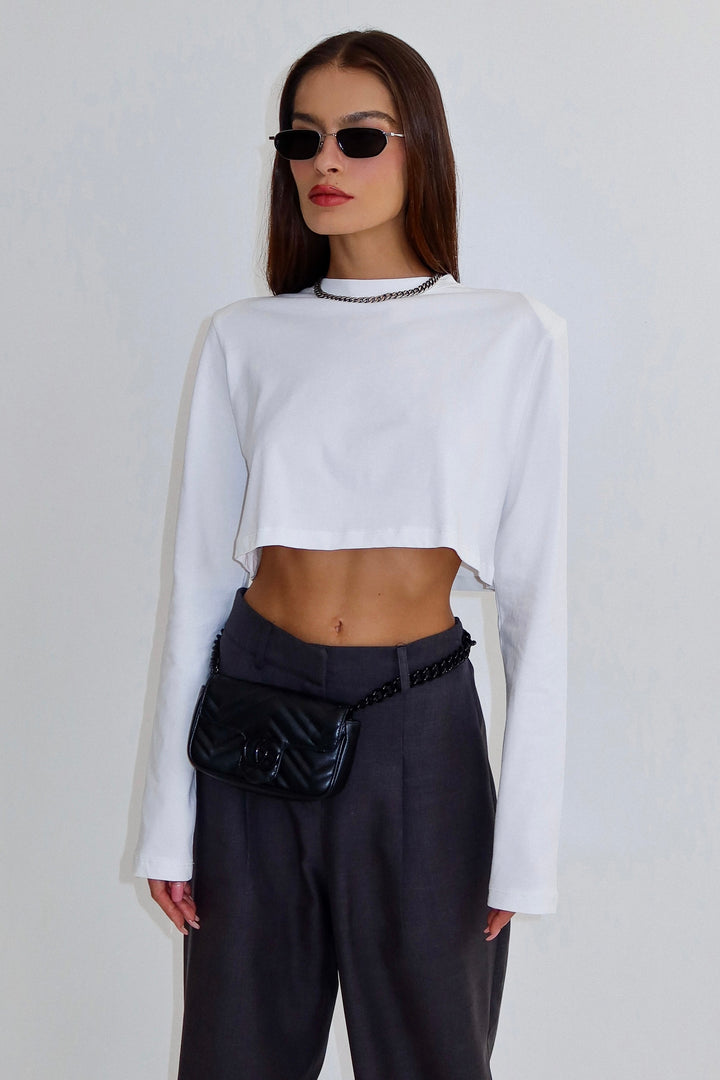 חולצת אריאה - שחור