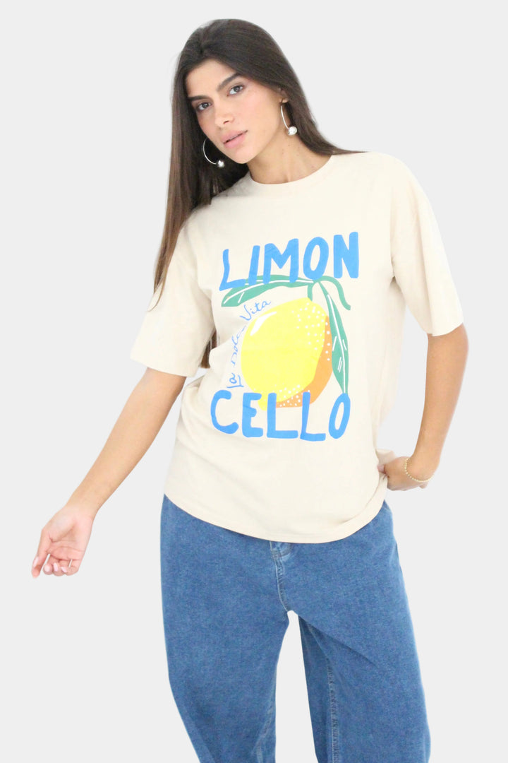 חולצת טישירט לימון