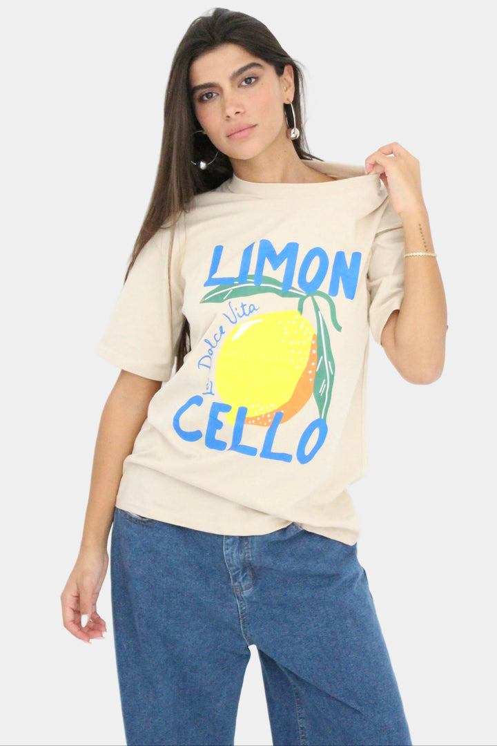 חולצת טישירט לימון