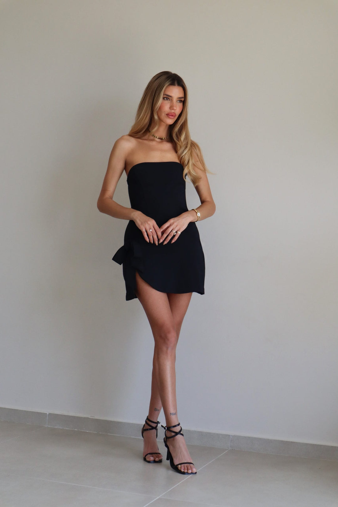 שמלת מל  - לבן