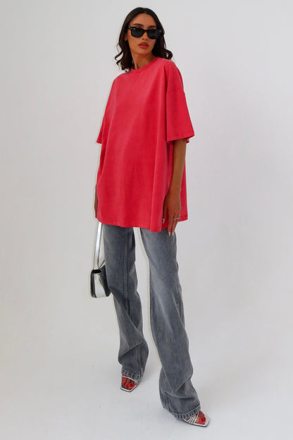 חולצת טישירט דמיין - אדום
