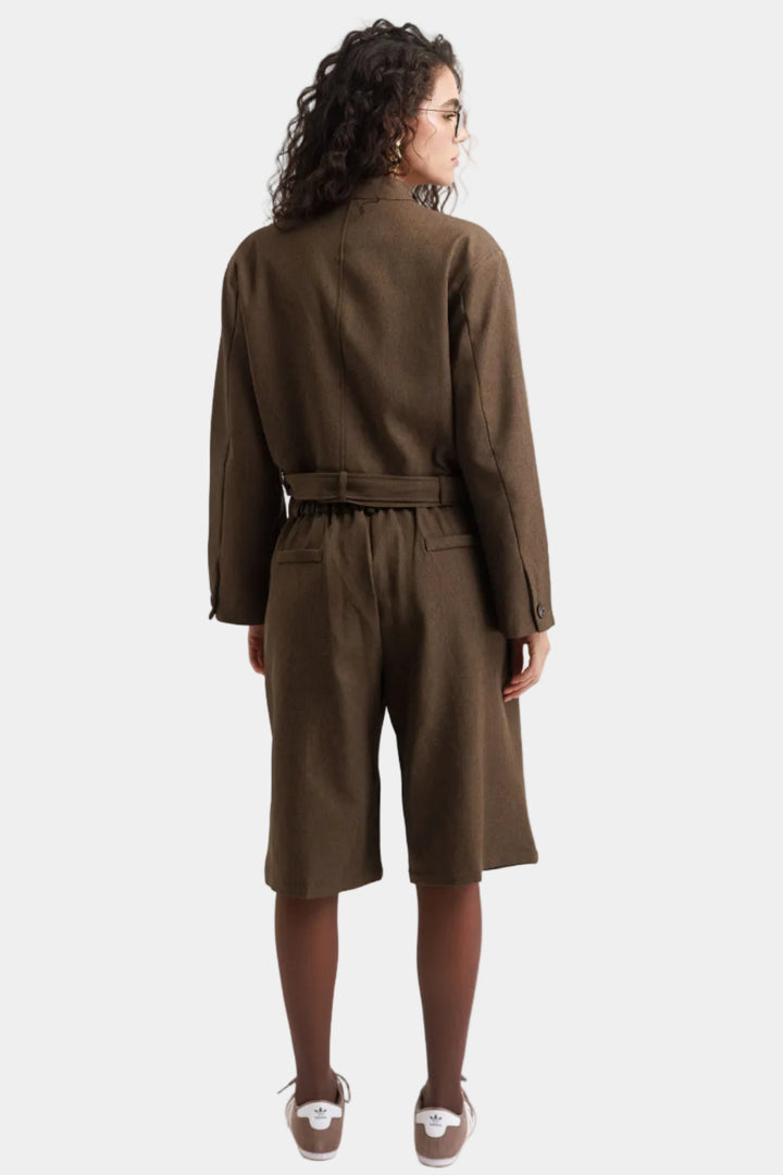 חליפת ברמודה שיינה- חום