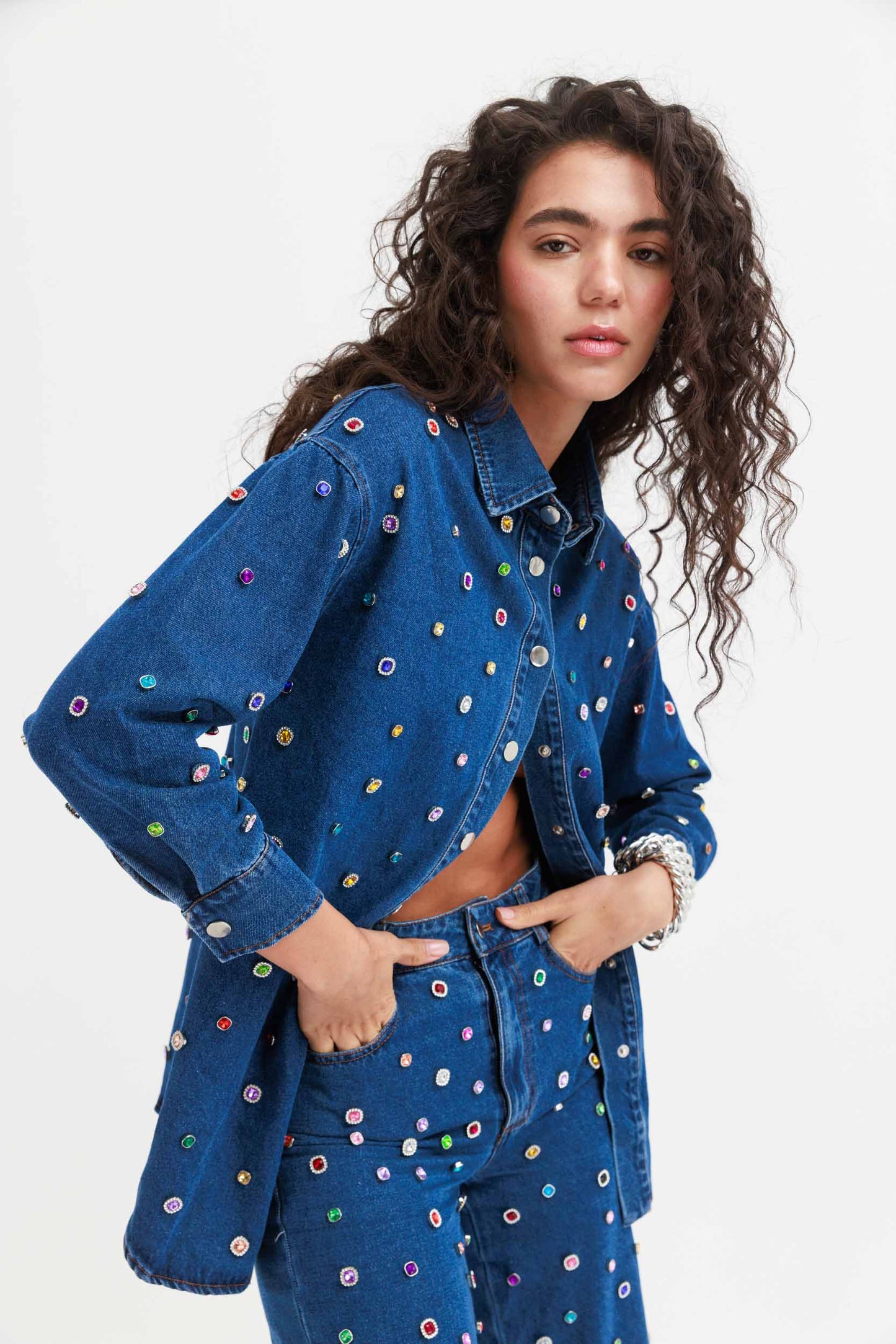 הזמנה מראש - חולצת גינס בוארי