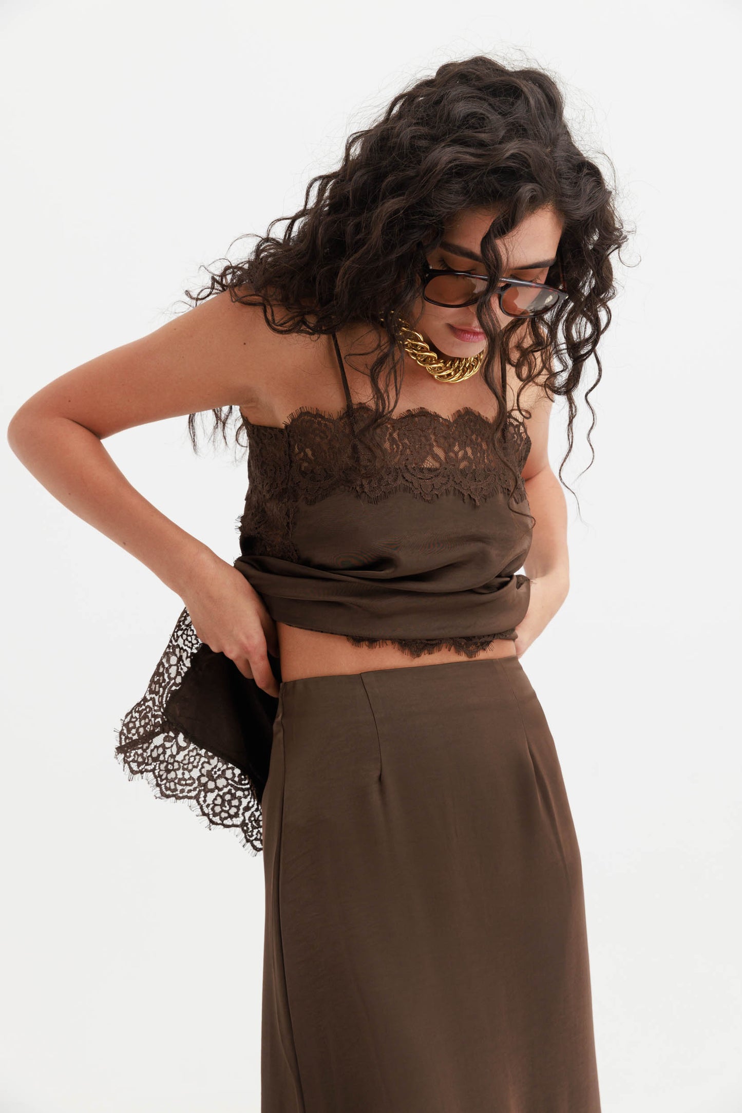 חליפת לנזרי נעמי - שמנת