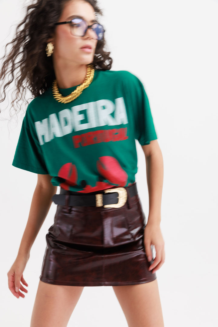 חצאית בילי - בורדו