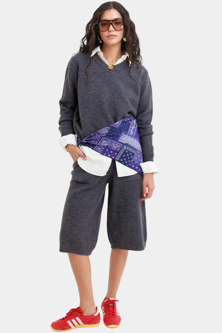 חליפת שרלין - אפור