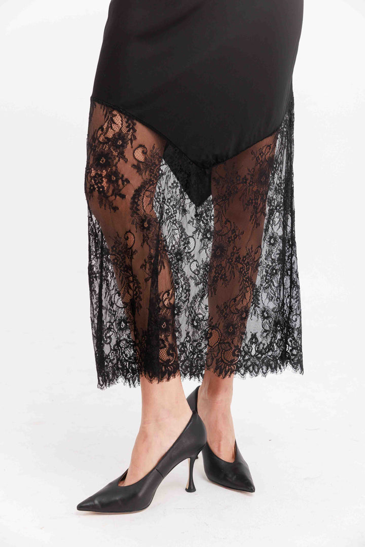 שמלת לנזי - זית