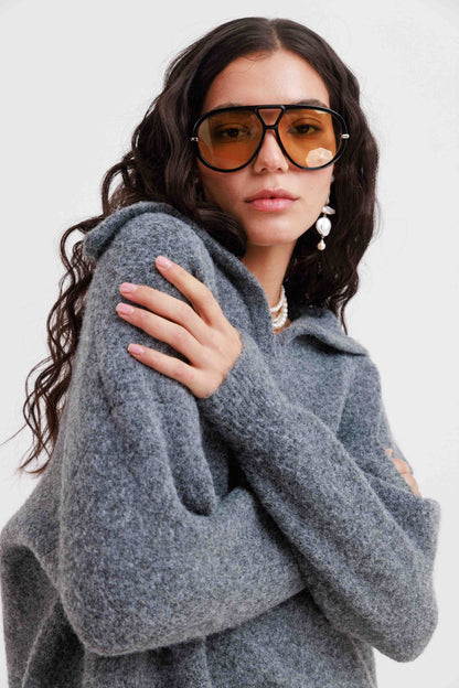 חליפת גוליה- אפור