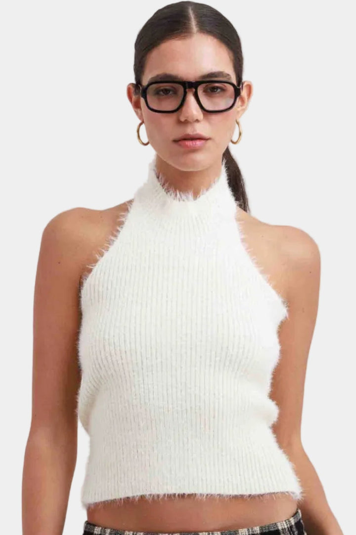 חולצת קולר פיירי - שמנת