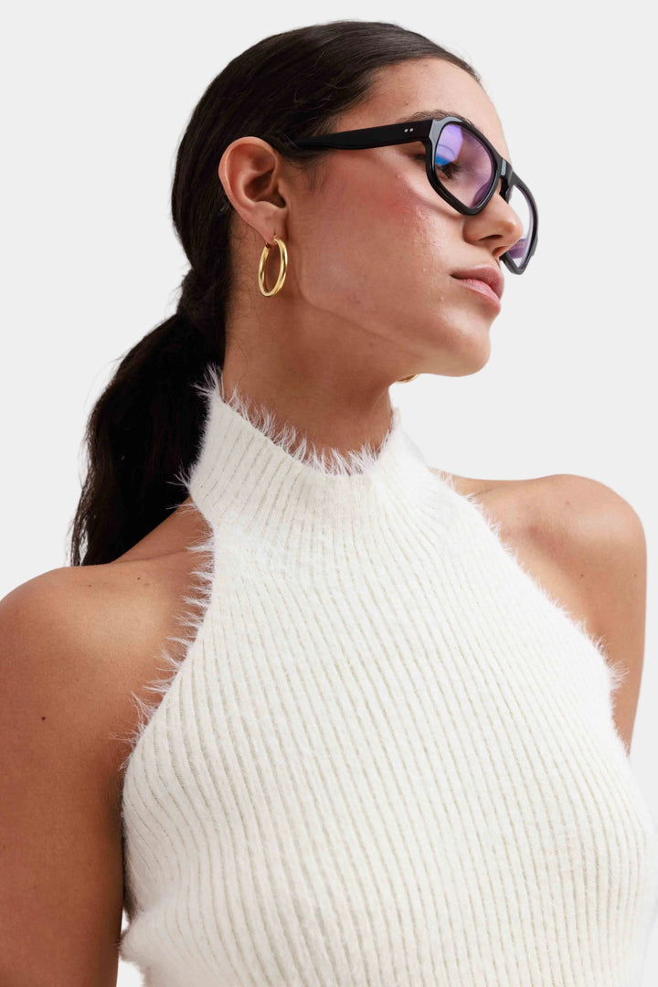 חולצת קולר פיירי - שמנת