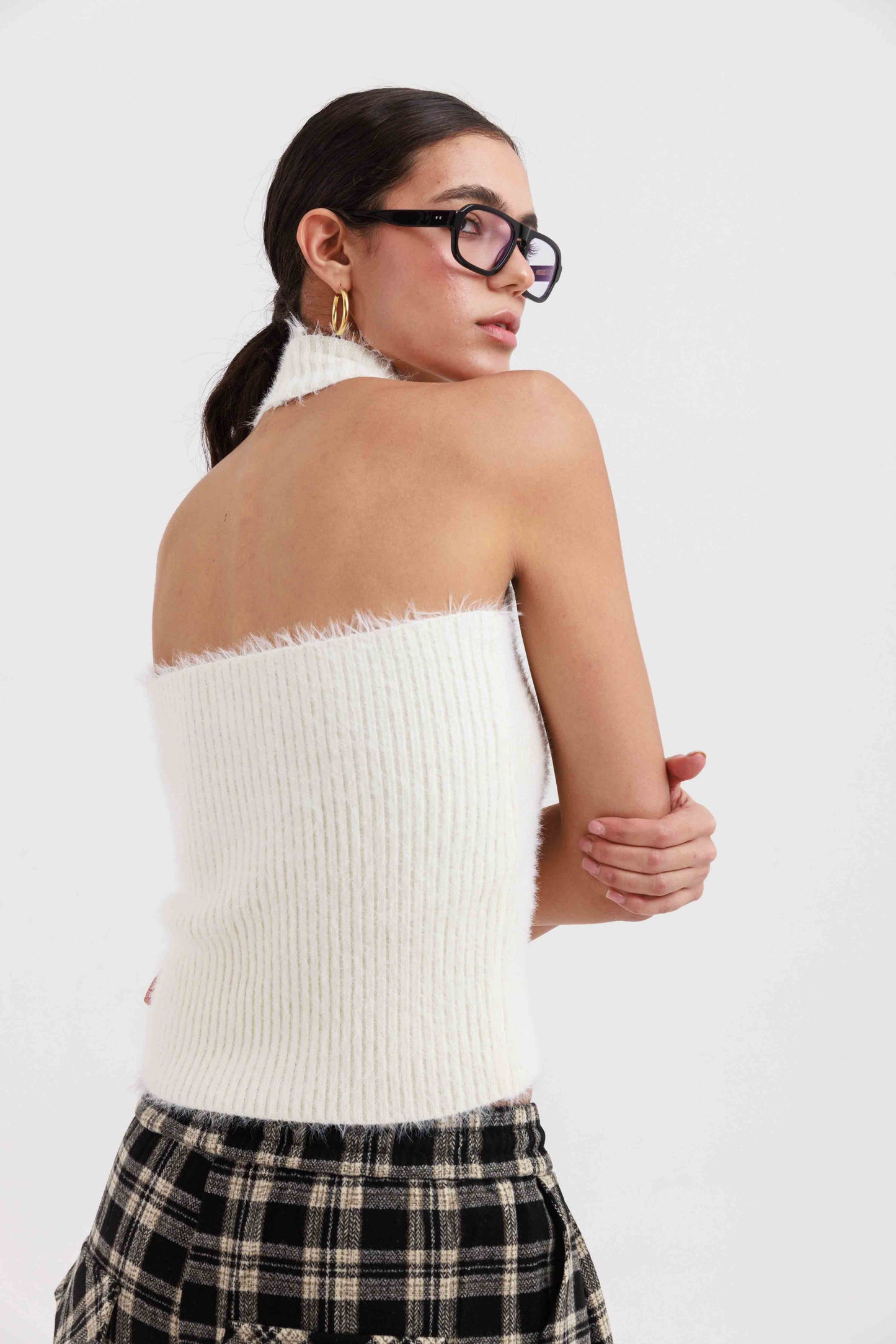 חולצת טופ גולף - כחול