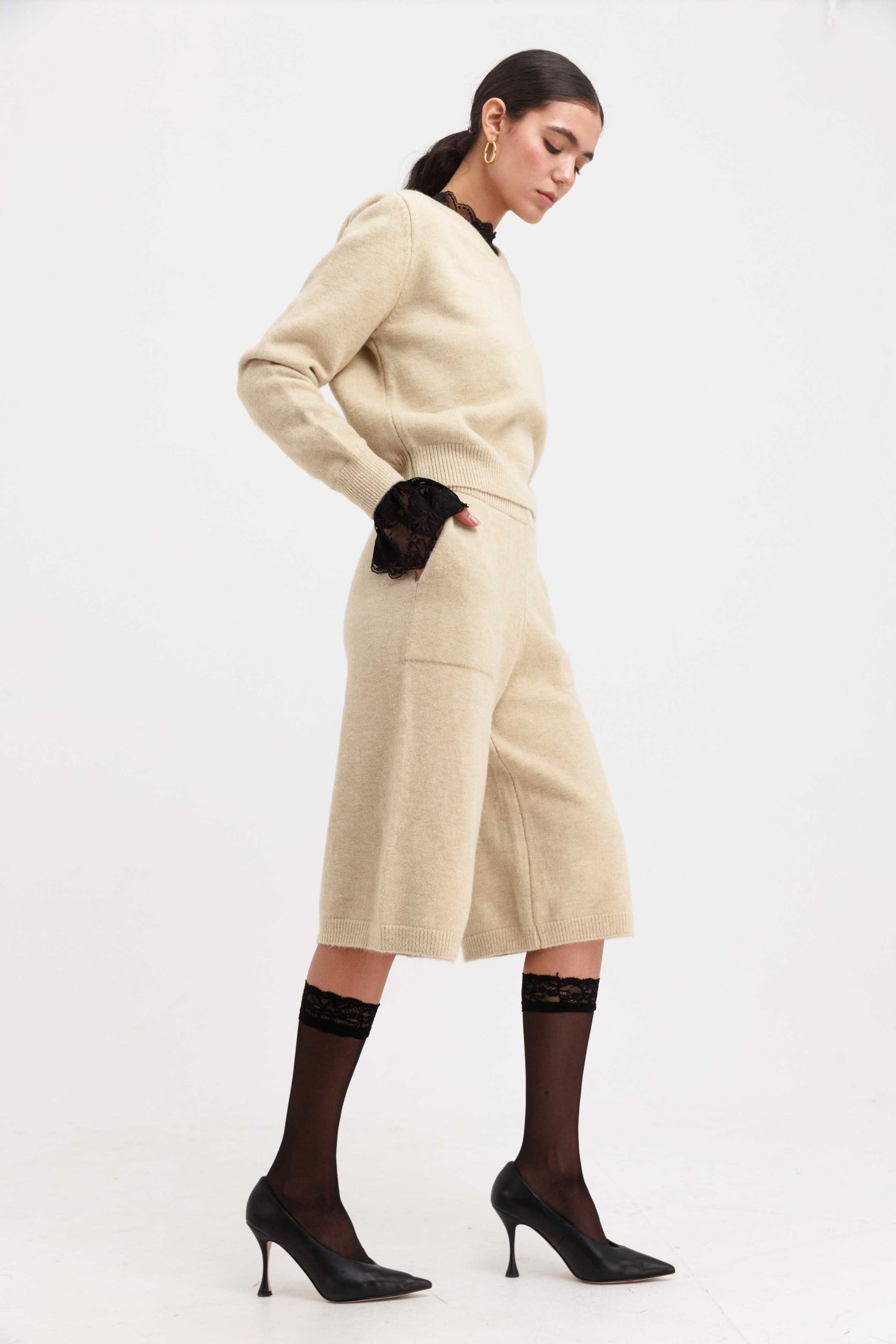 חליפת שרלין - שחור