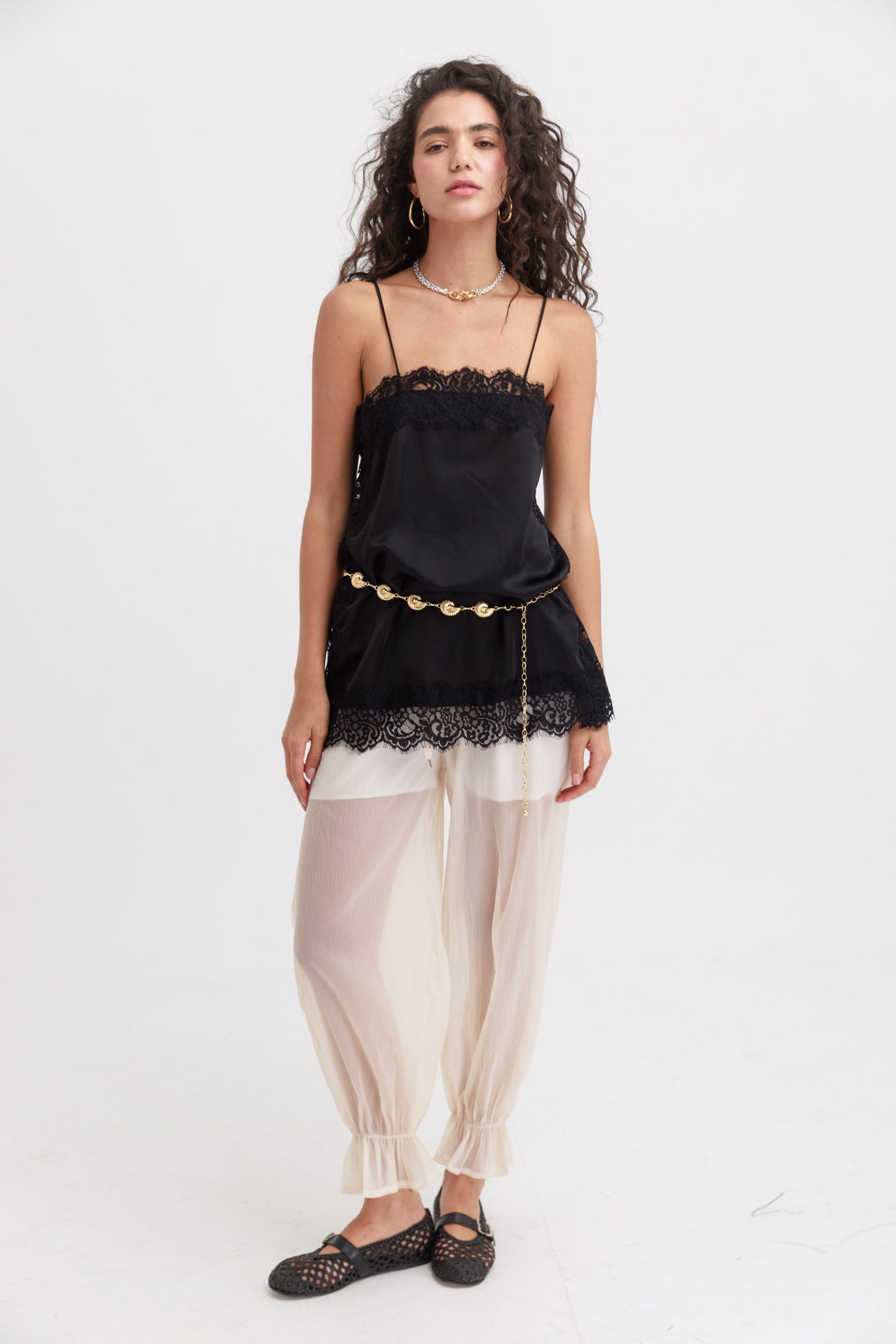 גופיית לנזרי נואל- שחור