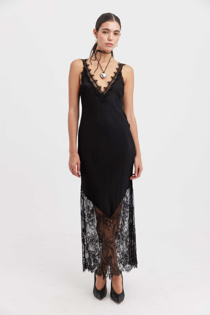 שמלת לנזי - זית