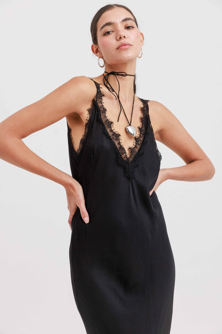 שמלת לנזי - זית