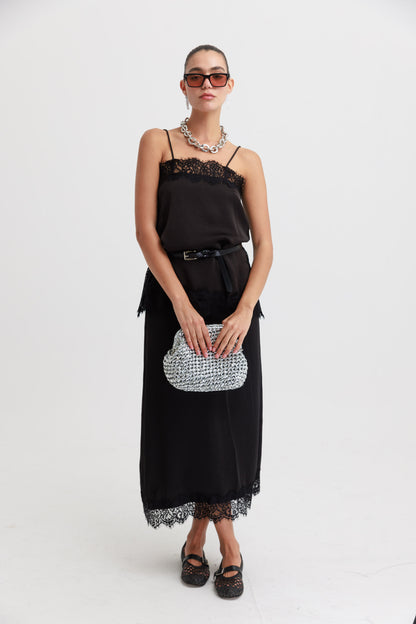 חליפת לנזרי נעמי - שמנת