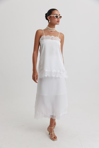 חליפת לנזרי נעמי - שמנת