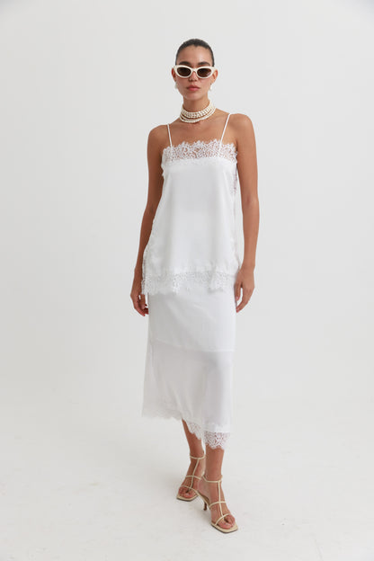 חליפת לנזרי נעמי - שמנת