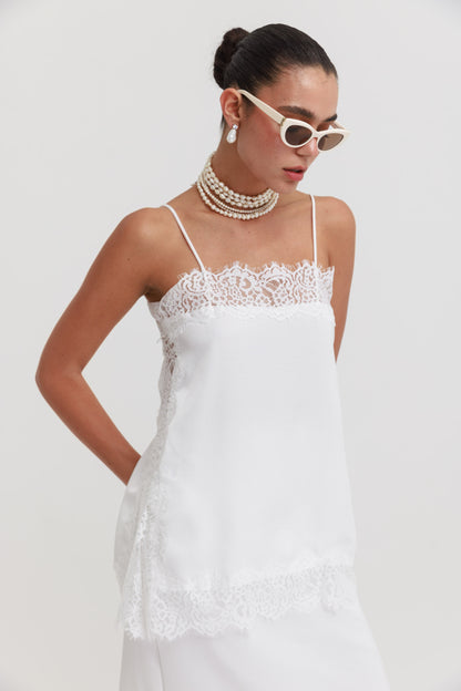 חליפת לנזרי נעמי - שמנת