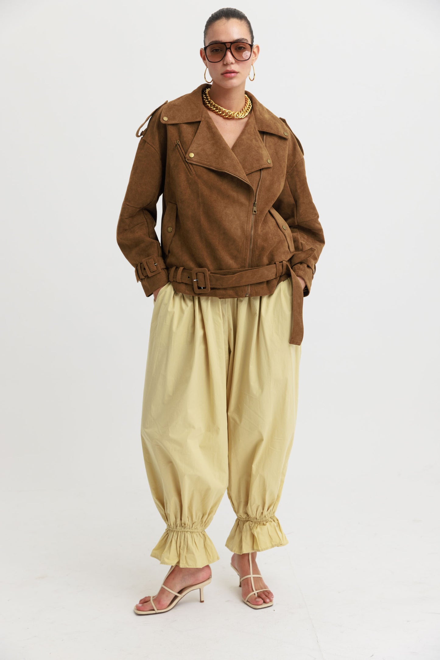 הזמנה מראש - מעיל דילן - זמש