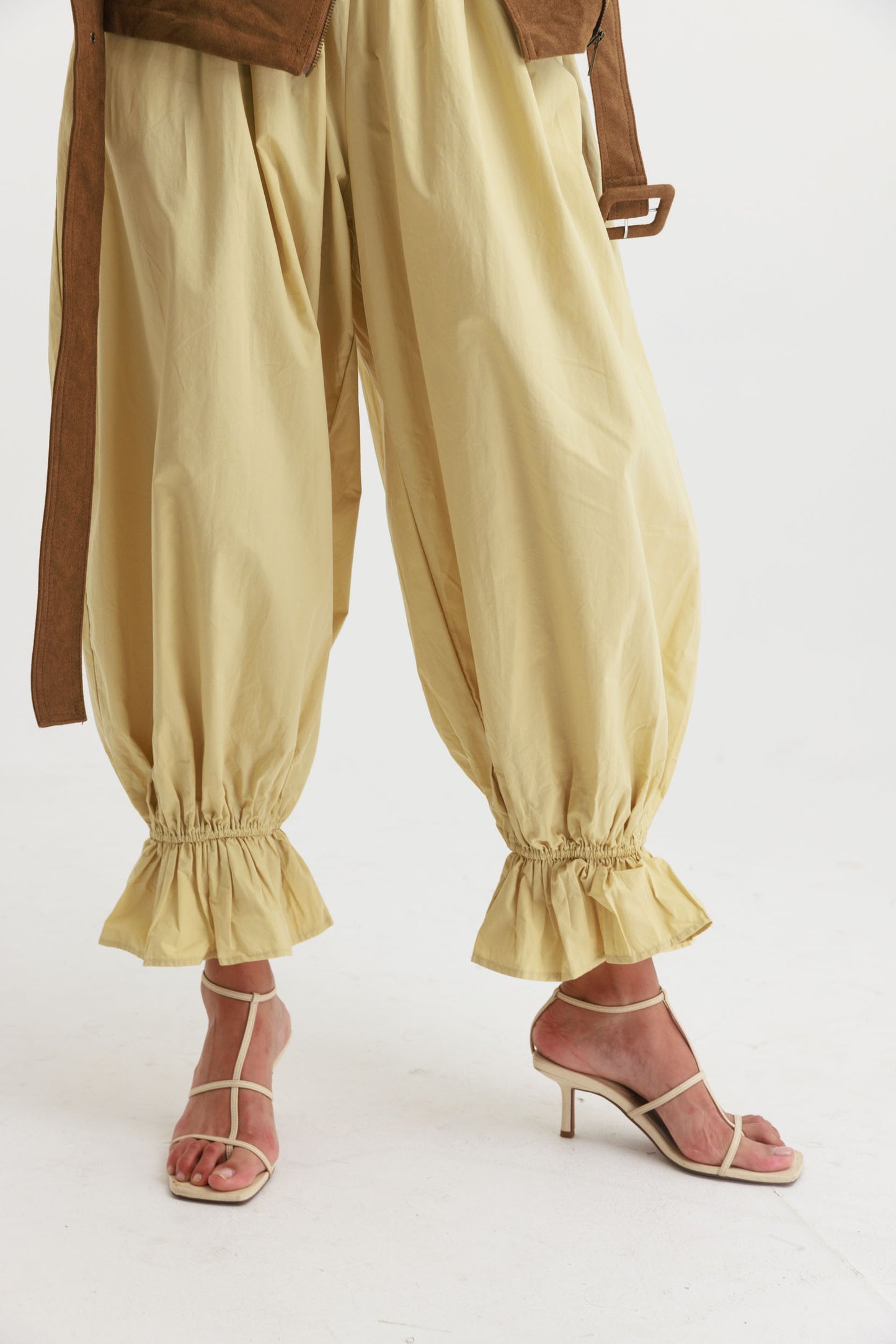 מכנסי מודי - לבן