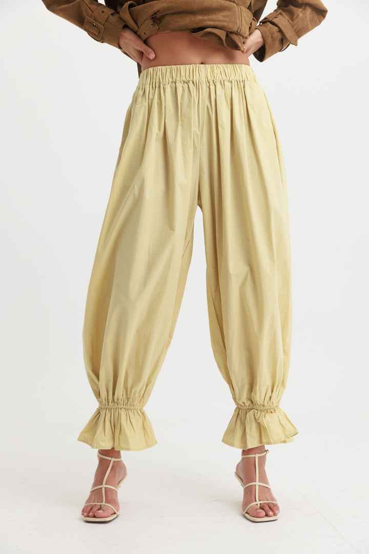 מכנסי מודי - בז