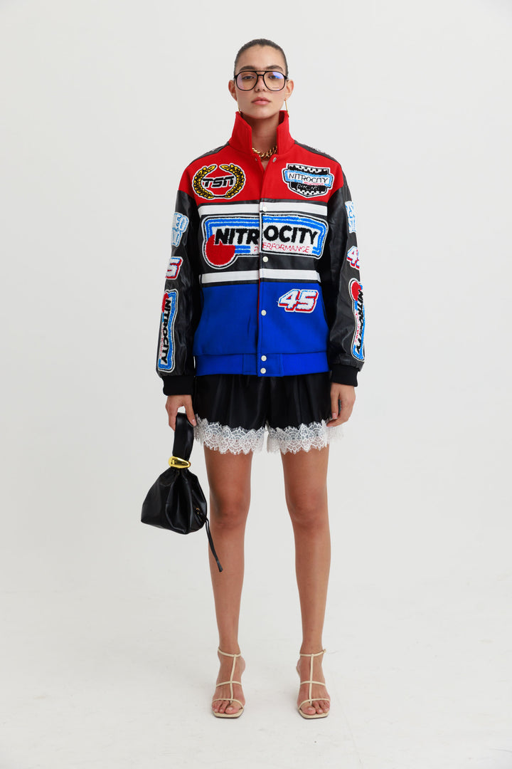 מעיל  בוני- אדום