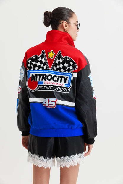 מעיל  בוני- אדום